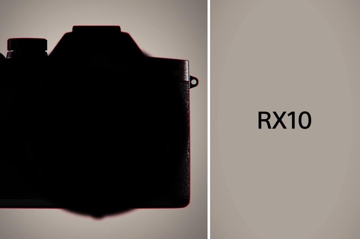 Two screenshots from a Sony Alpha teaser video for a new RX10 camera.