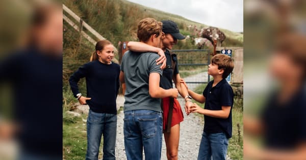Princess Kate shares family photos after completing mountain challenge