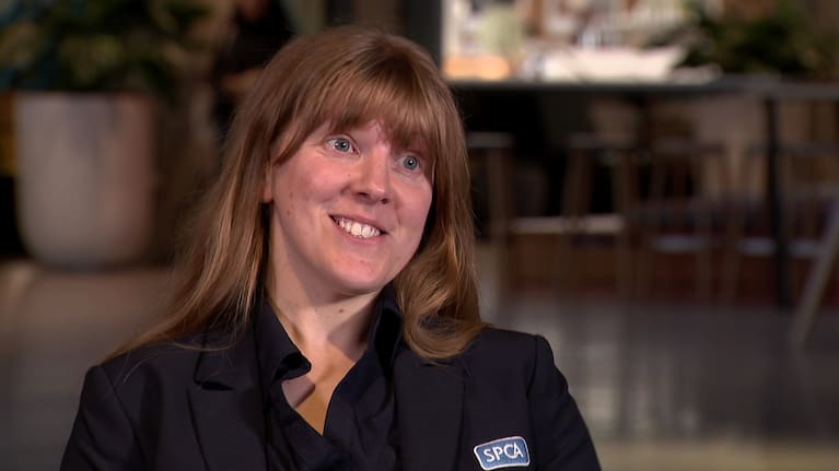 SPCA senior scientific officer Alison Vaughan.