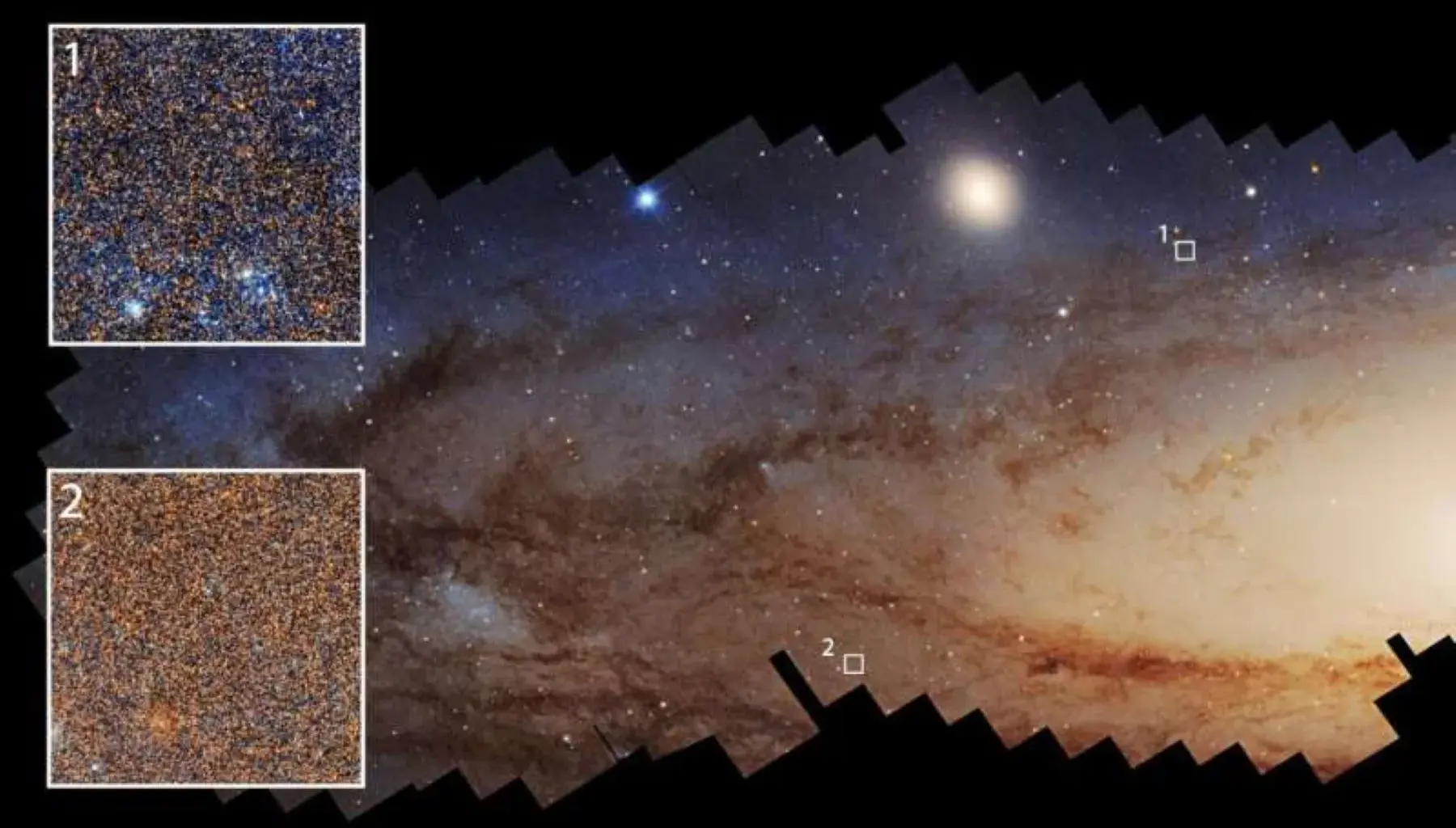 Hubble reveals Andromeda's star formation is rapidly fading