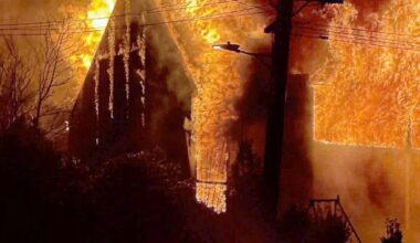 Dirt bike spark may have caused church blaze