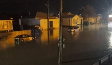 Flooding across Greymouth and Cobden, roads closed after thunderstorm