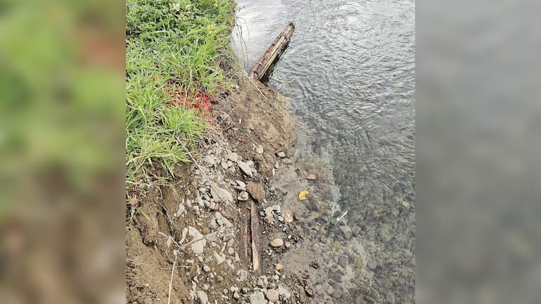 Te Kaha has been warning Firstgas about ongoing erosion of the river bank where the pipe is buried for about 18 months.