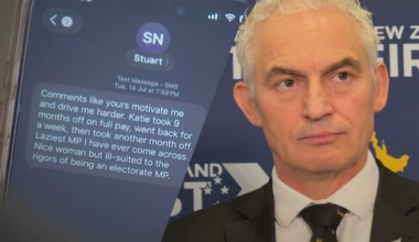 NZ First's Nash responds to criticism of 'sexist' text about rival