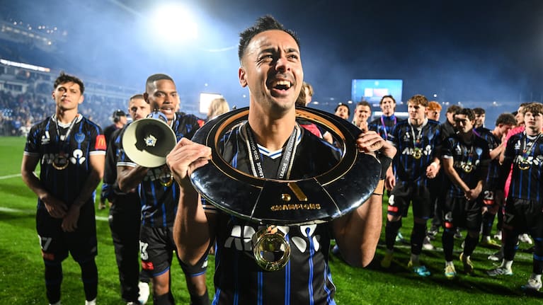 The 31-year-old attacking midfielder scored the only goal in last month's 1-0 grand final victory over Sydney FC at a sold-out Go Media Stadium.