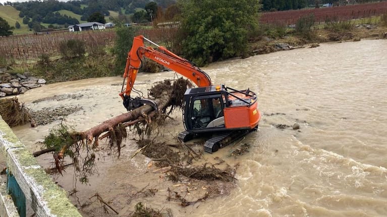 The council has conducted extensive works within rivers to respond to last winter's floods, but more damage was caused over this year's King's Birthday weekend.