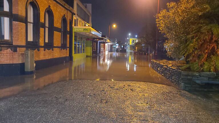 The Grey District Council said online it was "aware of flooding in parts of Greymouth and Cobden following the thunderstorm".