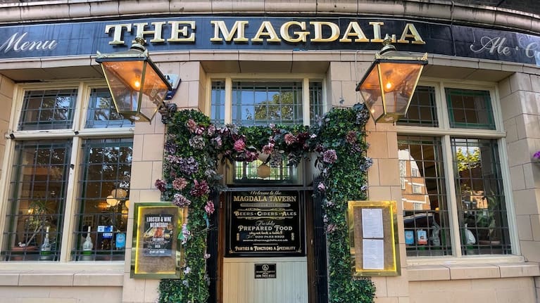 The Magdala pub, where Ruth Ellis, the last woman in Britain to be executed, gunned down her lover in 1955, is seen in 2026, in London.