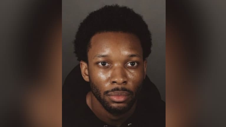 The mugshot of D4vd, also known as David Burke. (Source: Supplied)