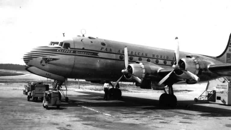 The Pan Am Clipper Endeavour before it's final flight. 
