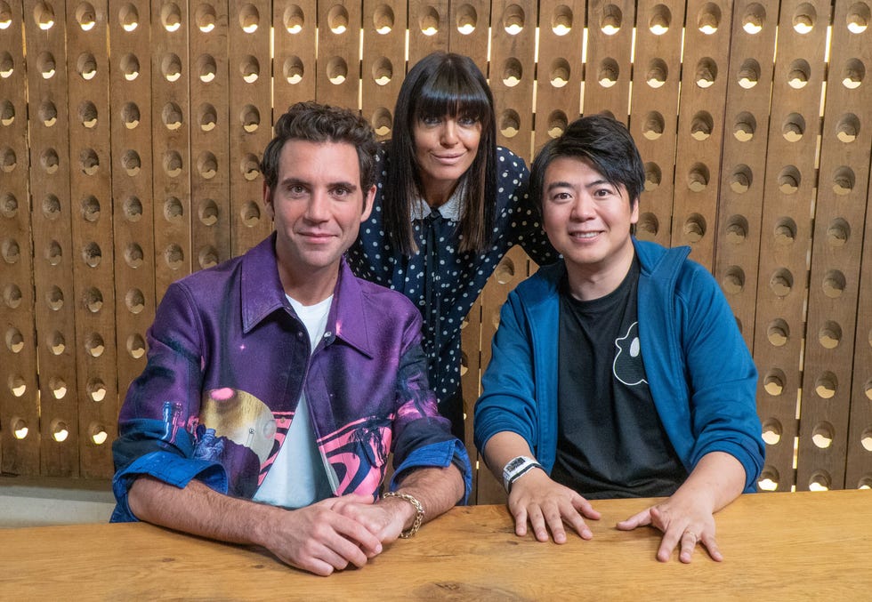 The Piano, Claudia, Mika and Lang Lang claudia, mika and lang lang in secret hiding spot, smiling head to camera