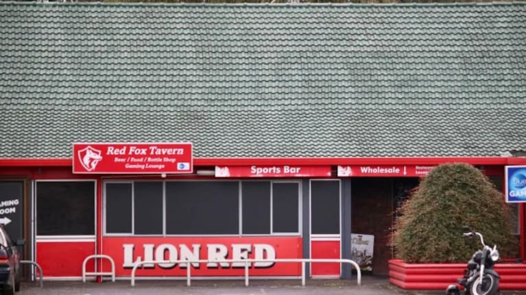 The Red Fox Tavern pub in Maramarua.