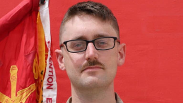 This undated photo provided by the US Army Space and Missile Defense Command on Monday, July 20, 2026, should 1st Lt. Tyler James Feehan.