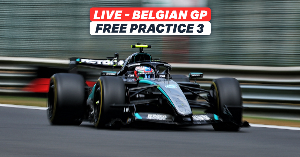 LIVE: 2026 F1 Belgian Grand Prix - Spa Free Practice 3