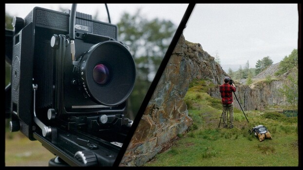 Large-Format Film in North Wales Quarries