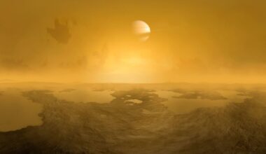 Saturn's moon Titan runs the same weather cycle as Earth — clouds, rain, rivers and seas — except the liquid doing all the work is methane, and the bedrock underfoot is water frozen at nearly minus 180 degrees, harder than most stone on Earth