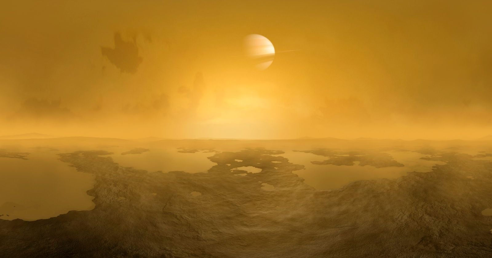 Saturn's moon Titan runs the same weather cycle as Earth — clouds, rain, rivers and seas — except the liquid doing all the work is methane, and the bedrock underfoot is water frozen at nearly minus 180 degrees, harder than most stone on Earth