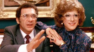 Sydney Pollack and Dustin Hoffman