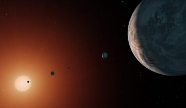 A red dwarf star called TRAPPIST-1, just 40 light-years from Earth, hosts seven Earth-sized planets — including three orbiting in the narrow zone where liquid water could potentially survive