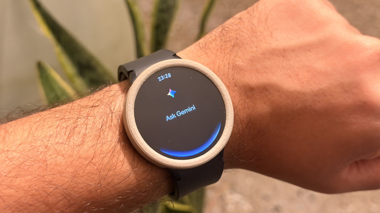 Gemini running on the Samsung Galaxy Watch 6