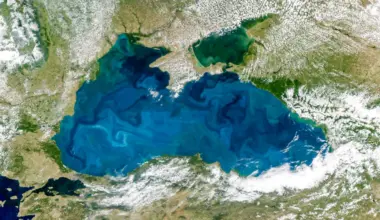 NASA captured the Black Sea turning brilliant turquoise from space