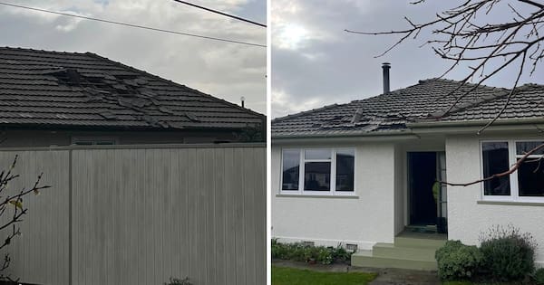 Roofs lifted after 'mini tornado' tears through Richmond