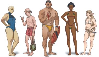 Digital character art