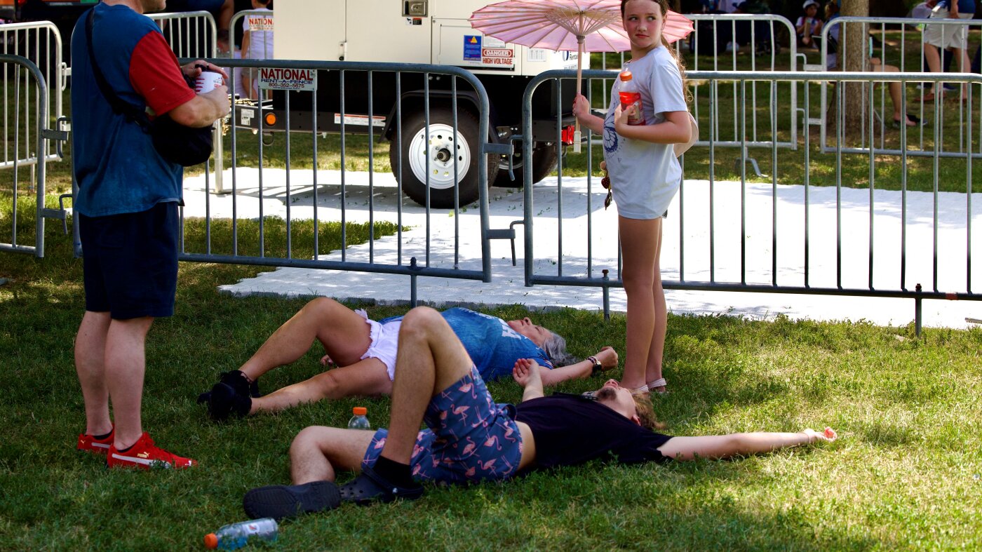 Extreme heat on Independence Day will be America's new normal, experts say : NPR