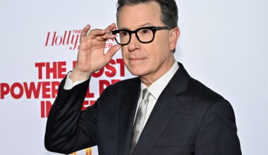 Former Late Show host Stephen Colbert honored with anti-censorship award