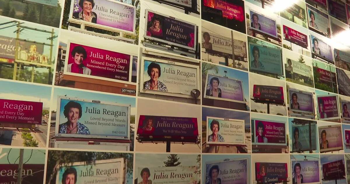 From billboard to museum, Julia Reagan's legend becomes artwork