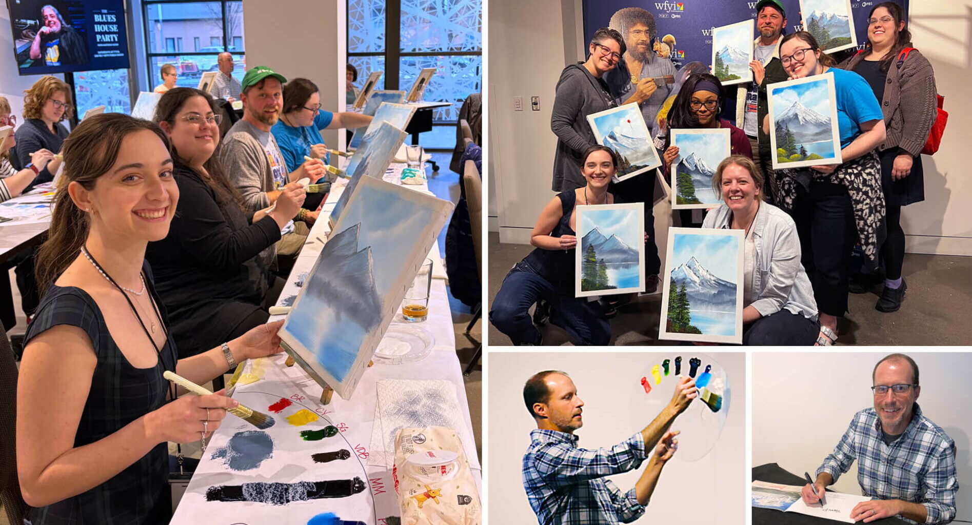 Lakeland PBS to host exclusive Bob Ross Painting Night Aug. 20