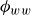 phi Subscript w w
