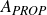 upper A Subscript upper P upper R upper O upper P