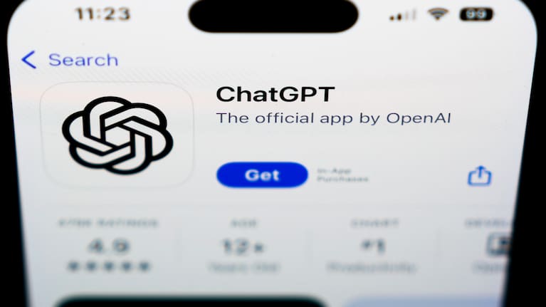 A ChapGPT logo is seen