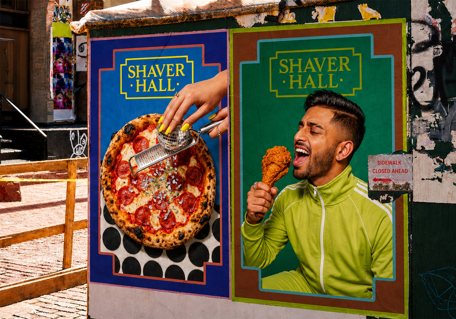 Love &amp; War branding for Shaver Hall