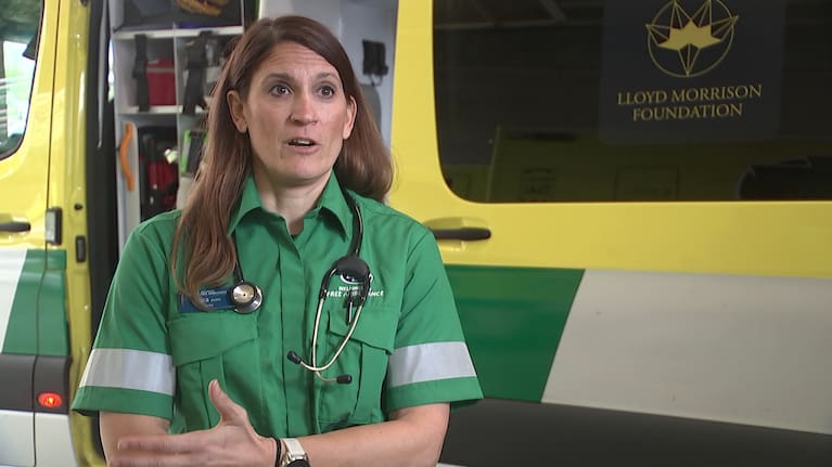 Wellington Free Ambulance Executive Medical Director Dr Erica Douglass.