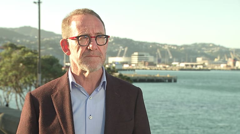 Wellington Mayor Andrew Little.
