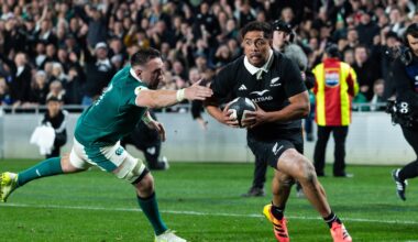 New Zealand beats Ireland 40-21 to stay unbeaten in the Nations Championship