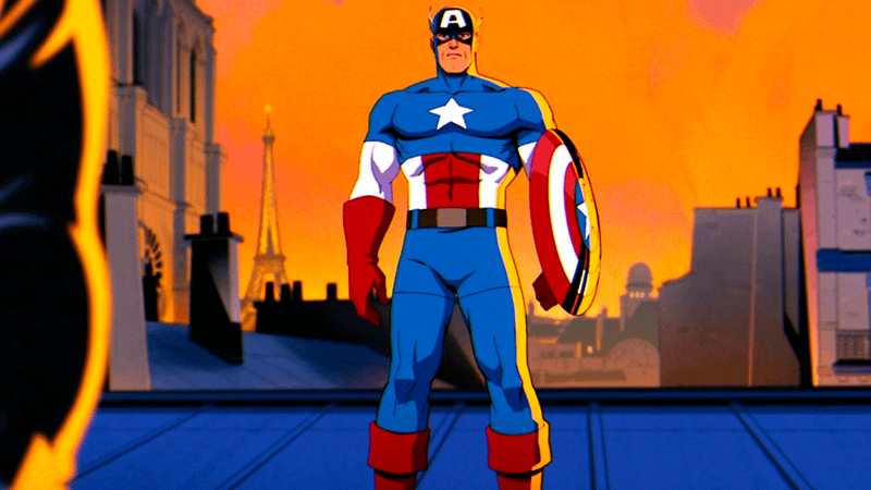 Captain America meets Logan in X-Men-'97 Season 2.