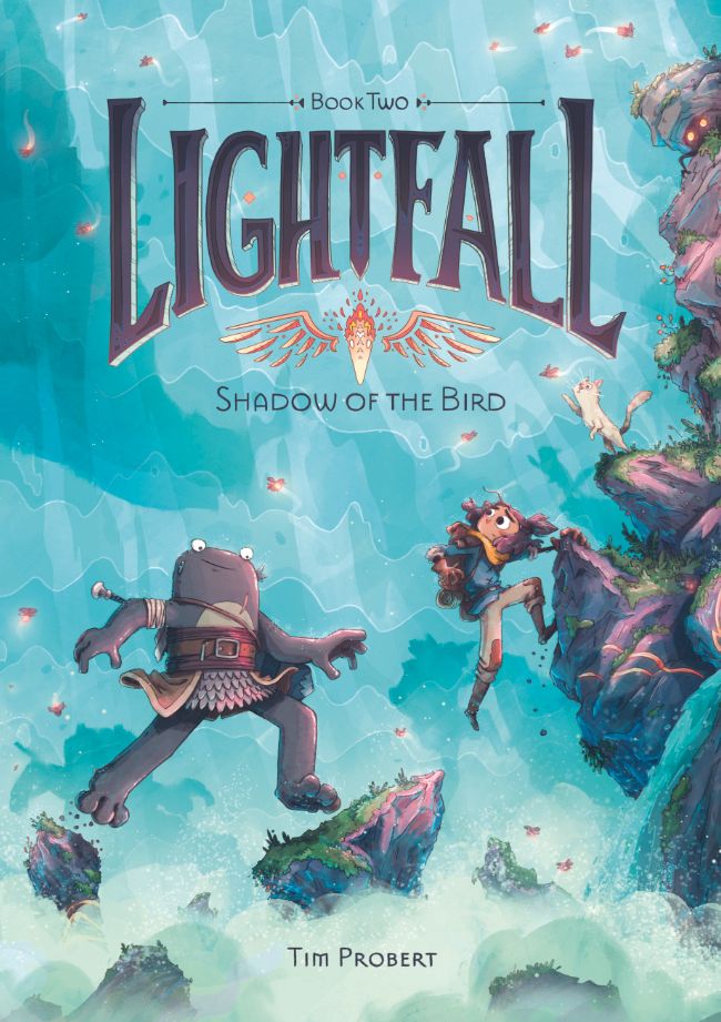 Lightfall cover art by Tim Probert