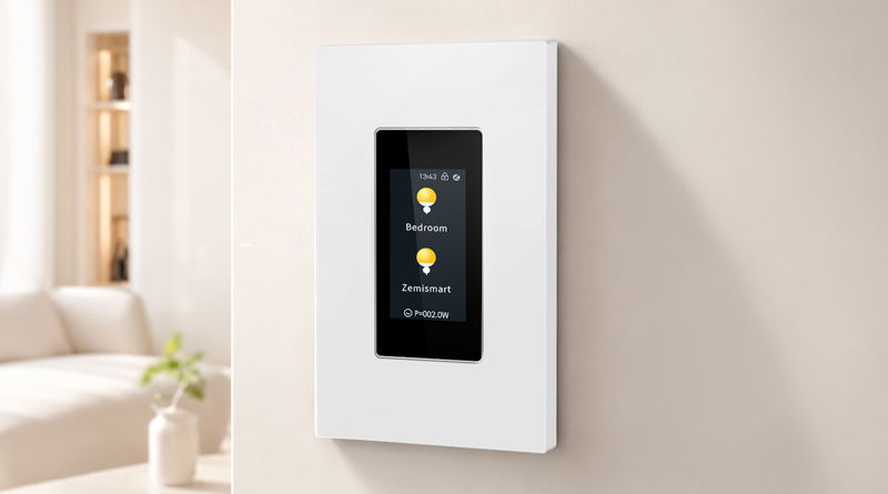 Zemismart Launches Zigbee Touchscreen Light Switch With Power Monitoring