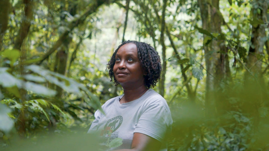 CNN Hero Dr. Gladys Kalema-Zikusoka in Bwindi Impenetrable National Park.