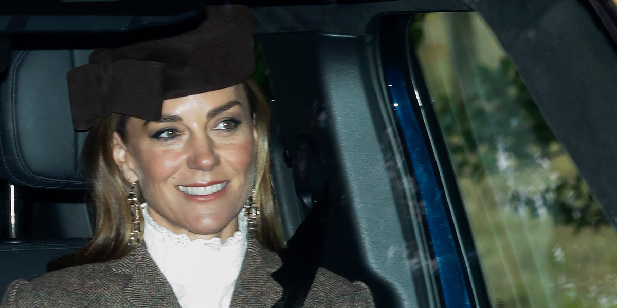 Kate Middleton Debuts New Chandelier Earrings at Crathie Kirk, Church Near Balmoral
