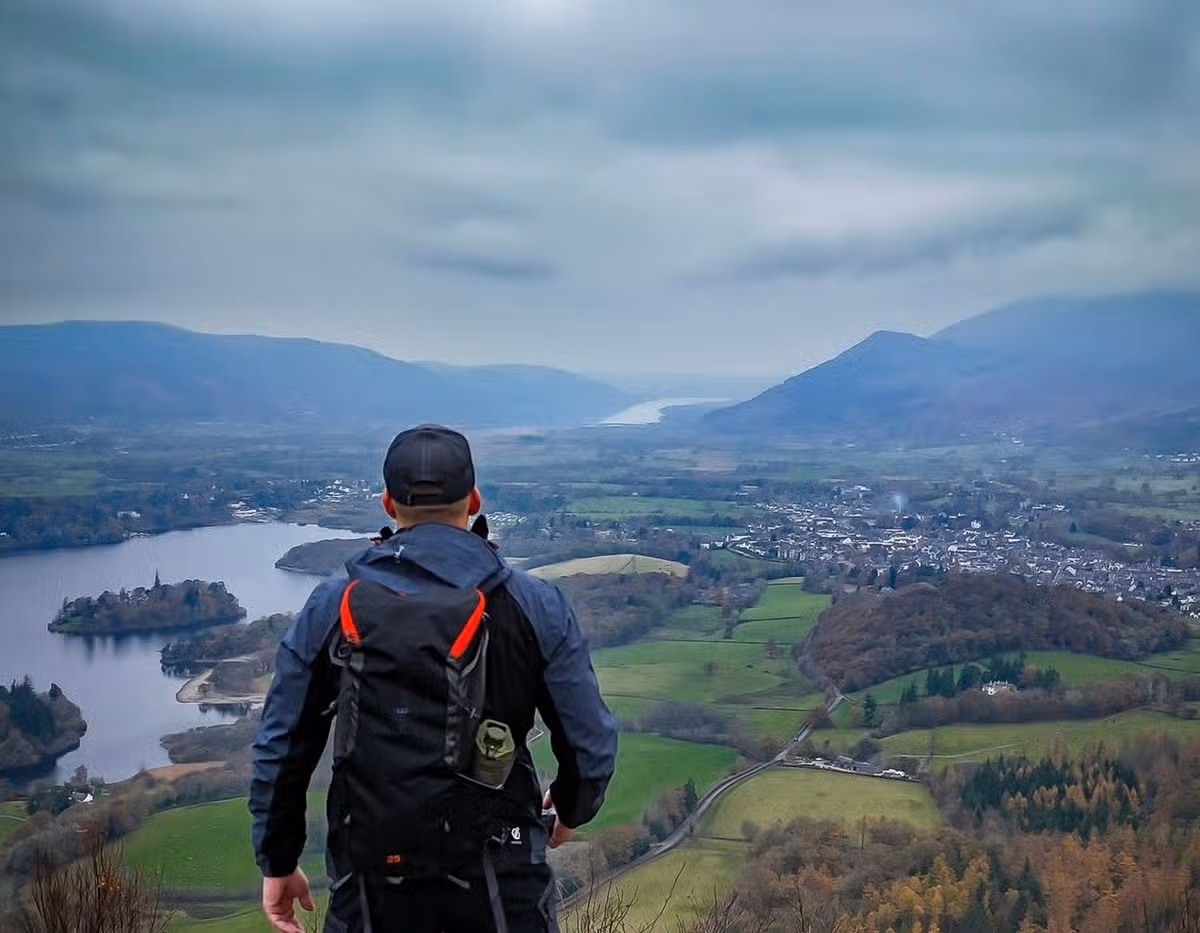 Garrin French, who has launched an app encouraging people to explore the Lake District