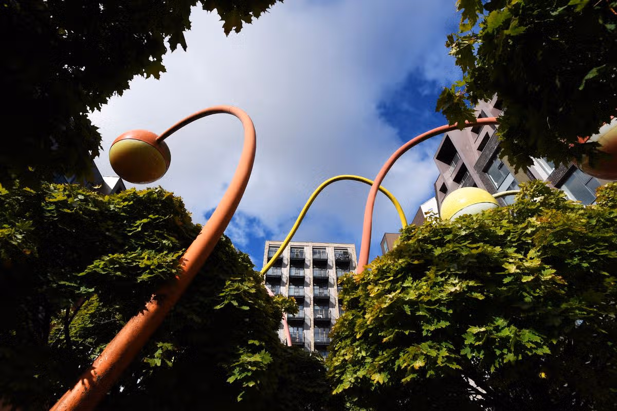 Penelope sculpture in Wolstenholme Square