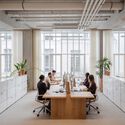 © Maris Mazulis Rue Pavée, renovation project for a complex of historic buildings in Paris / MARS Architectes - Interior Photography, Kitchen, Table, Chair