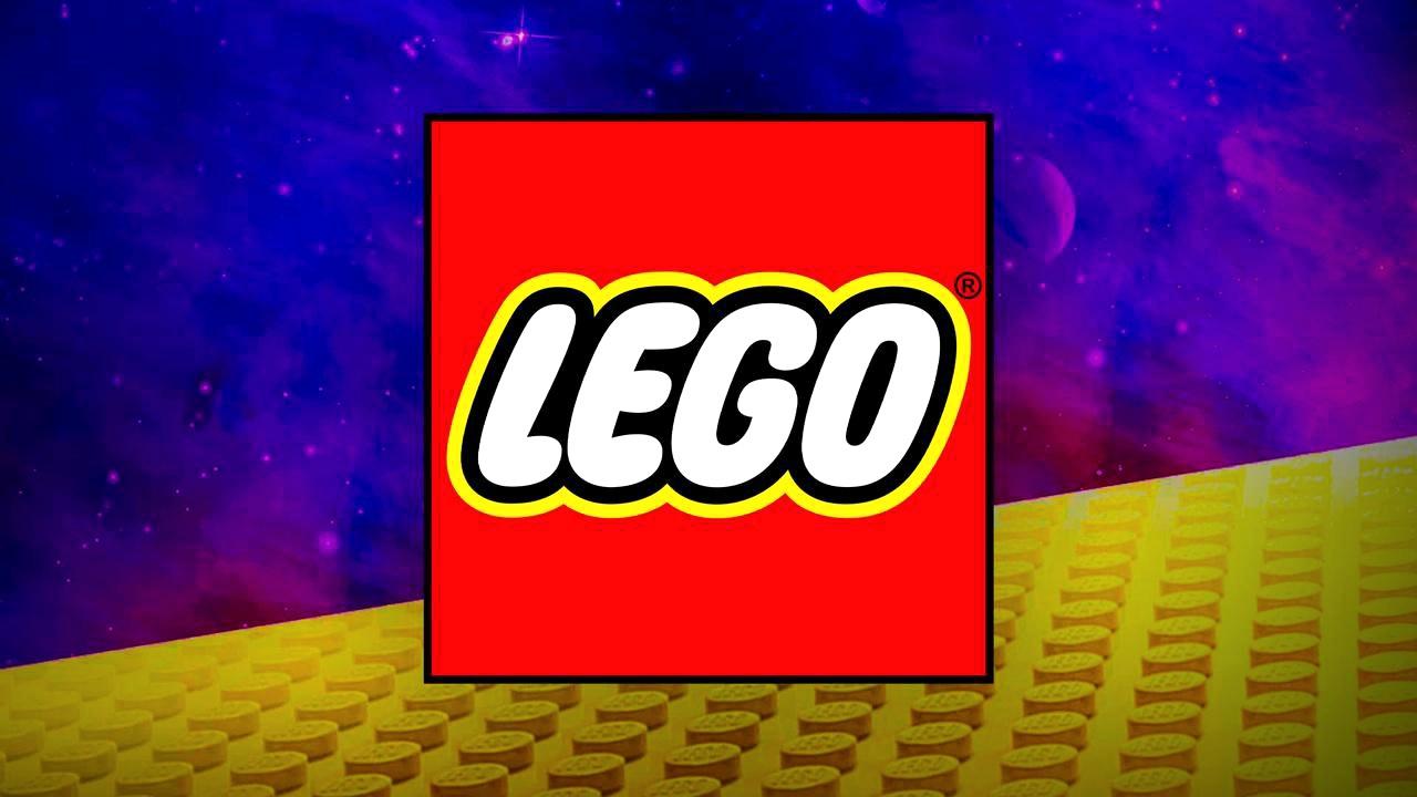 LEGO logo, Star Wars background