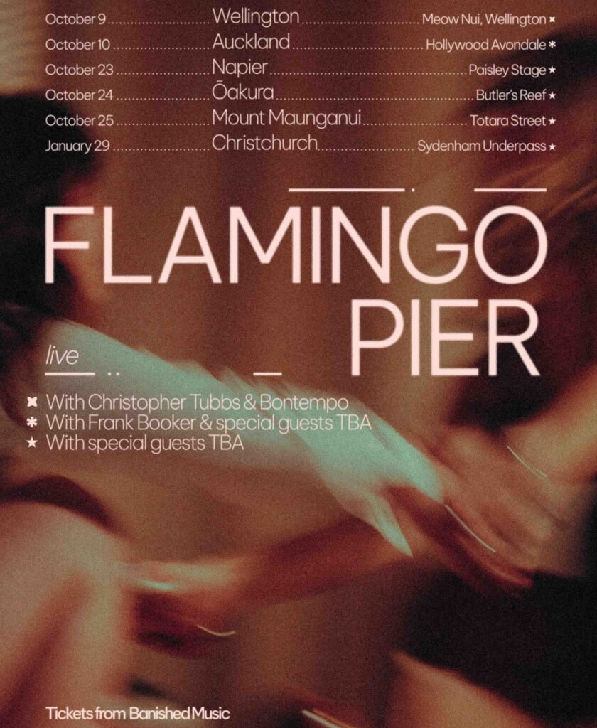 Flamingo Pier - Woven Together - Paisley Stage, Napier