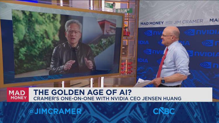 Building and deploying AI is very capital intensive, says Nvidia CEO Jensen Huang