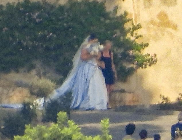 Francesca married Robert following a three-day event in Mallorca